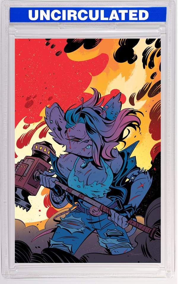 Biker Mice From Mars Scorch #4 Cover C Tango Full Art VAR