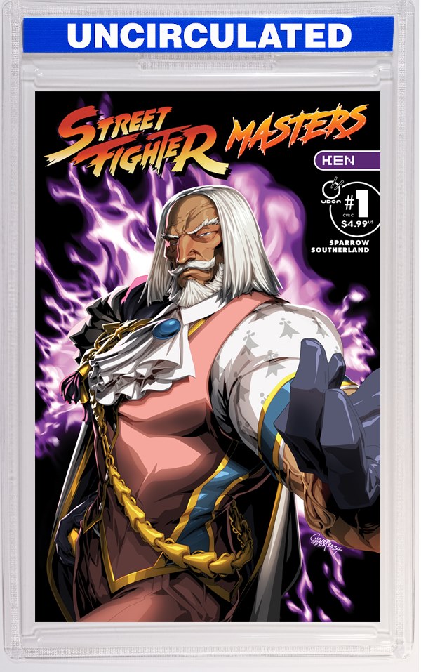 Street Fighter Masters Ken #1 (One Shot) CVR C Jeffrey Cruz VAR