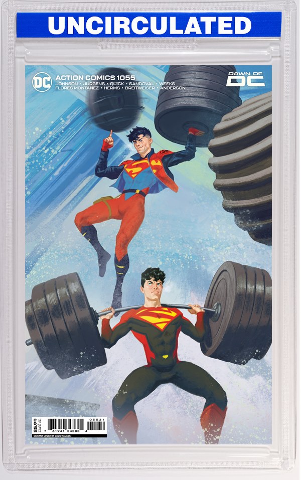 ACTION COMICS #1055 CVR C DAVID TALASKI CARD STOCK VAR