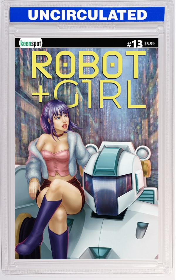 Robot + Girl #13 CVR B Valery Kuts VAR