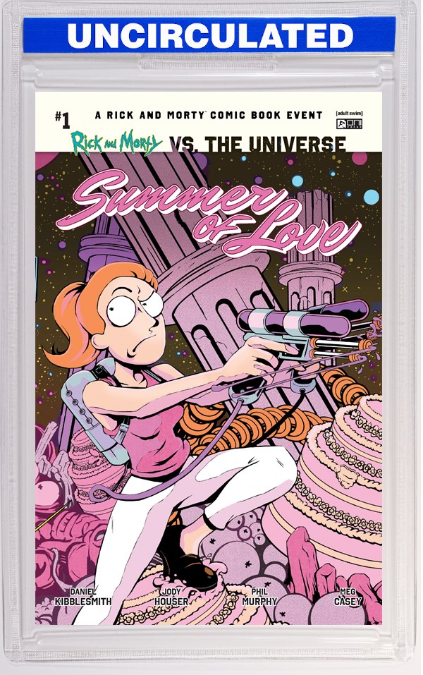 Rick And Morty Vs The Universe Summer Of Love #1 (One Shot) CVR C INC Flops Interlocking VAR