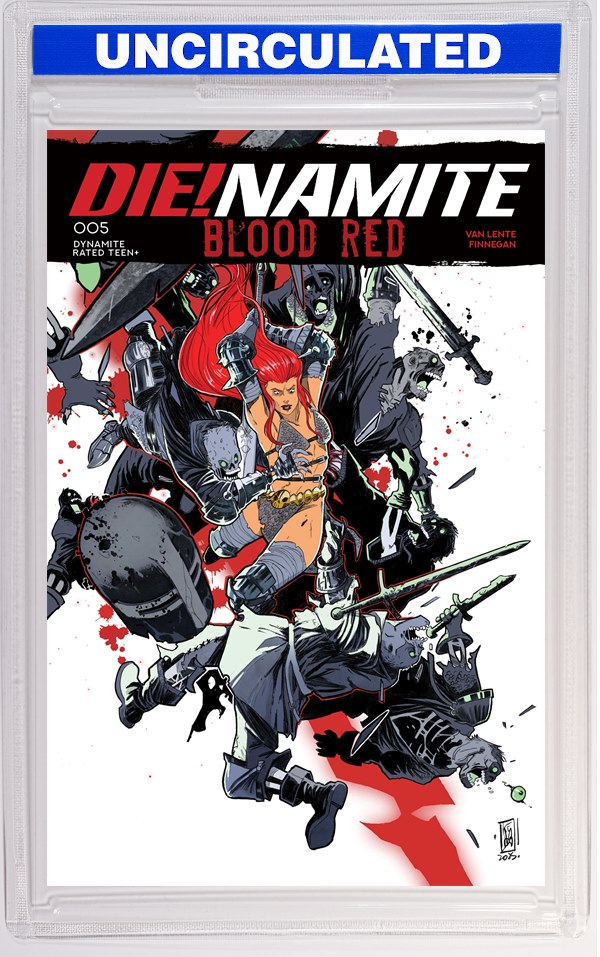 Die!Namite Blood Red #5 CVR C Emanuele Ercolani VAR