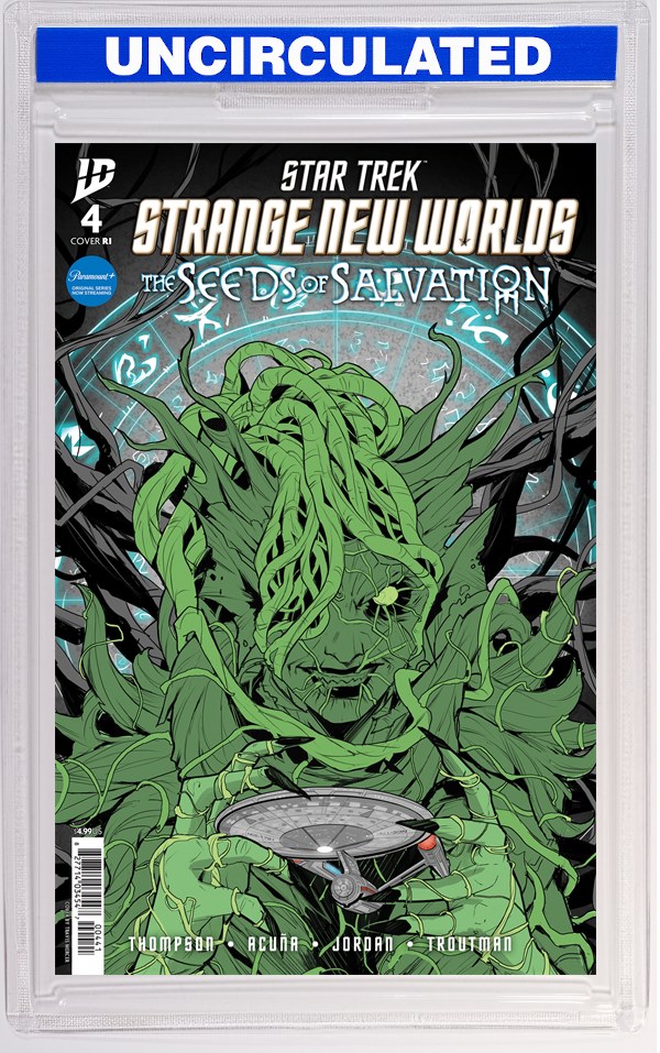 Star Trek: Strange New Worlds--The Seeds Of Salvation #4 Variant RI (Mercer B&W)