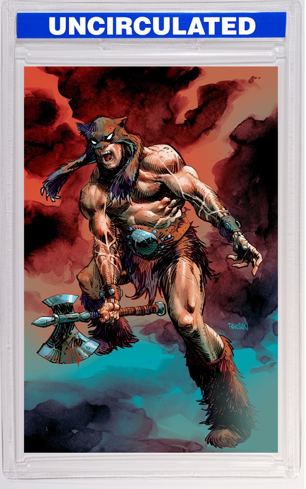 Fire And Ice Darkwolf #5 CVR F Dan Panosian Metal Premium VAR