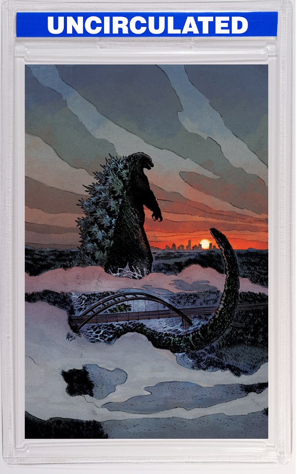 Godzilla Vs America: Texas Variant RI (Lotfi Full Art)