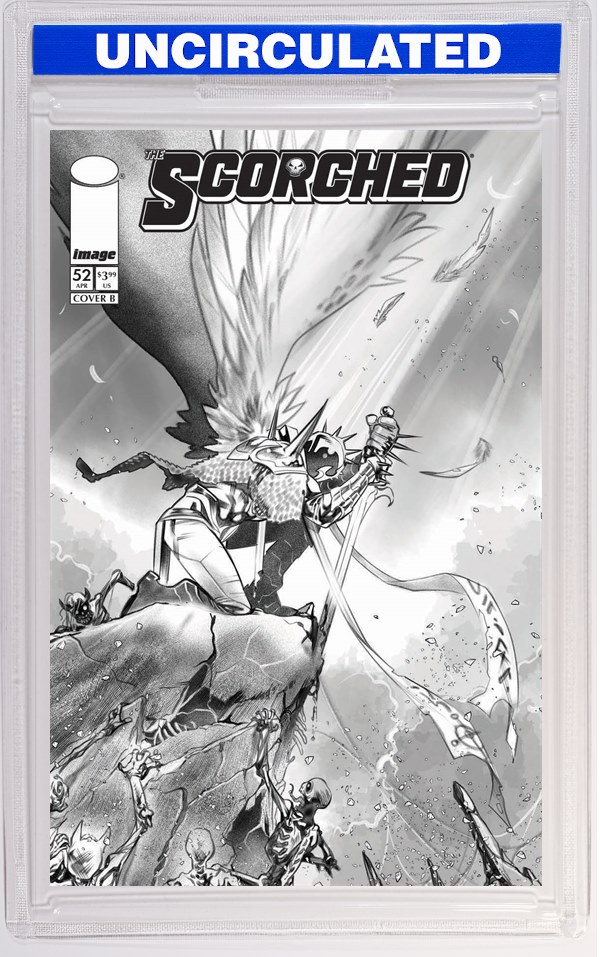 Spawn Scorched #52 CVR B Ig Guara B&W VAR