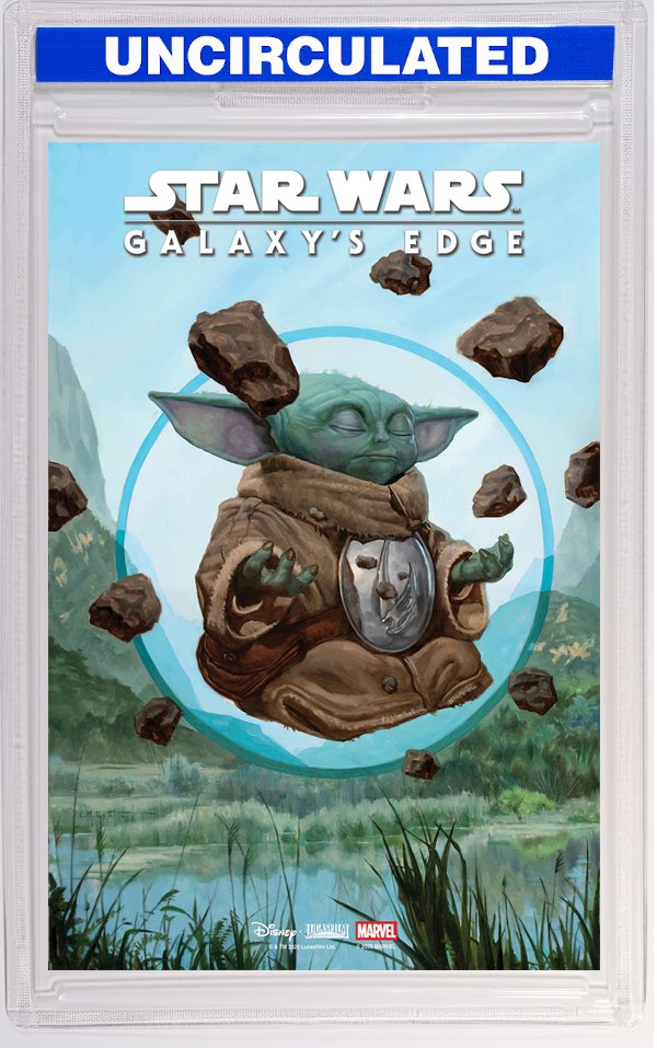 Star Wars: Galaxy's Edge - Echoes Of The Empire #1 E.M. Gist Mandalorian & Grogu Variant