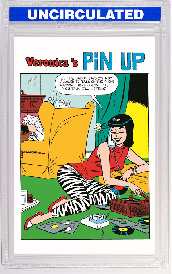 Archie Facsimile #9 Betty And Veronica #40 CVR C Dan DeCarlo Veronica Retro Art VAR