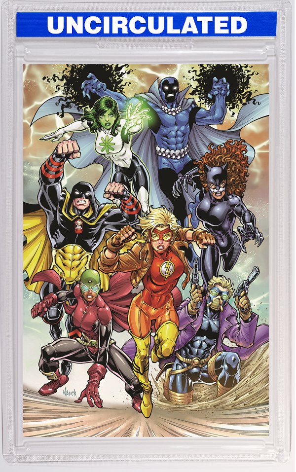 JSA #6 CVR D Todd Nauck Card Stock VAR