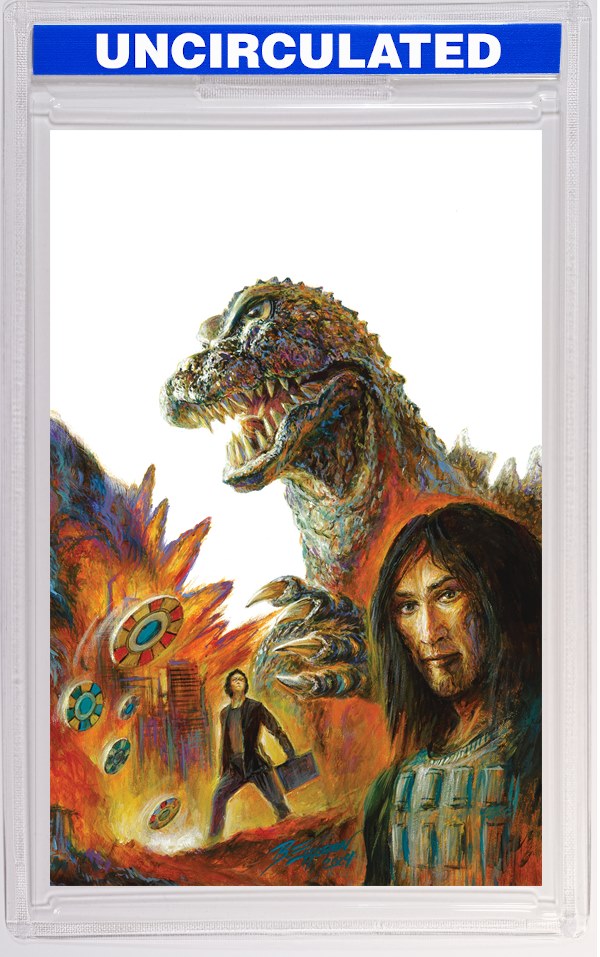 Godzilla: Heist #1 Variant RI (Eggleton Full Art)