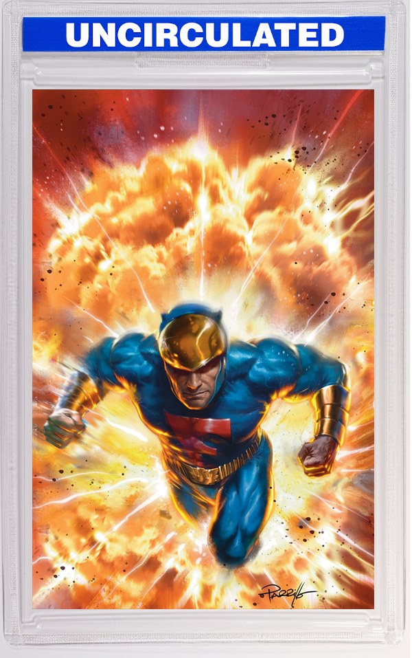 Blue Falcon & Dynomutt #4 CVR I INC Lucio Parrillo Virgin VAR