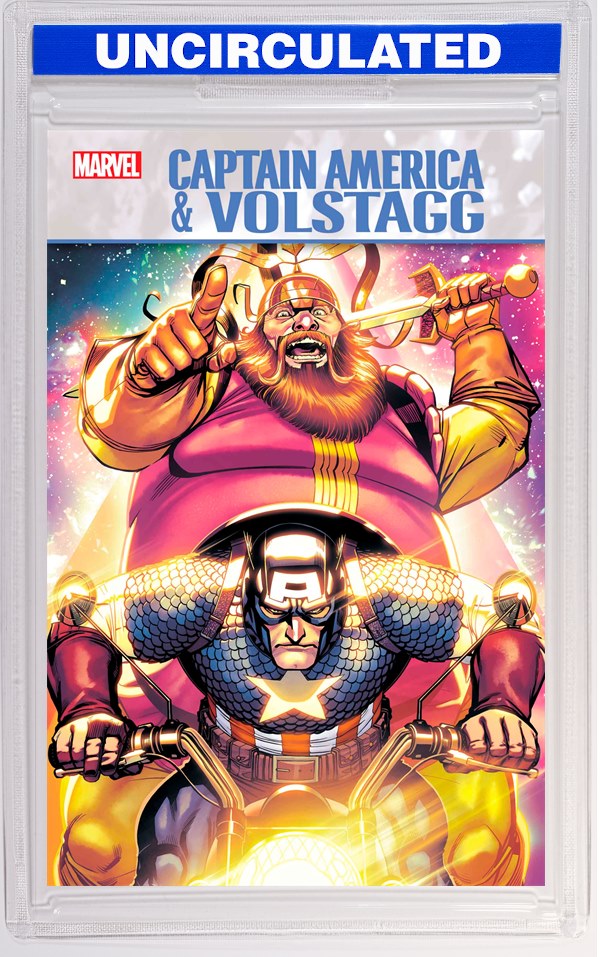 Captain America & Volstagg #1 Bernard Chang Variant