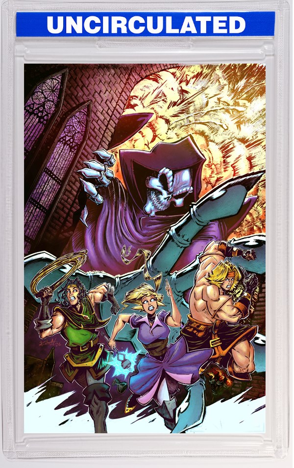 Vampire Survivors #1 (Of 4) CVR D Jimmy Kucaj Virgin Cardstock VAR