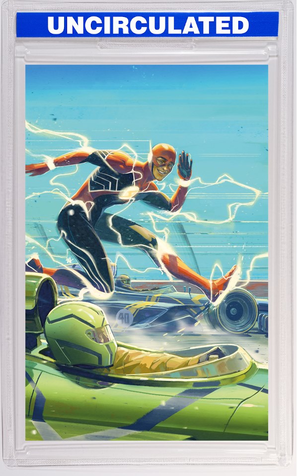 Flash #27 CVR B Ben Harvey Card Stock VAR (DC K.O.)