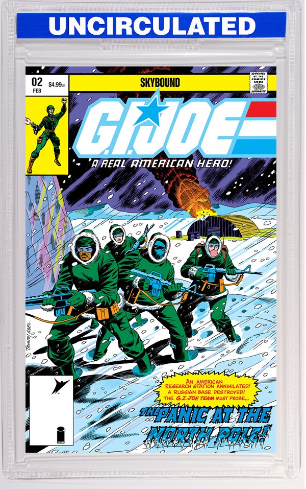 GI Joe A Real American Hero #2 Hama Files Edition #2 CVR C Herb Trimpe & Jack Abel Foil VAR