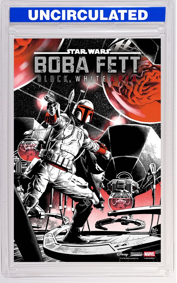 Star Wars: Boba Fett - Black, White & Red #3 Paulo Siqueira Variant