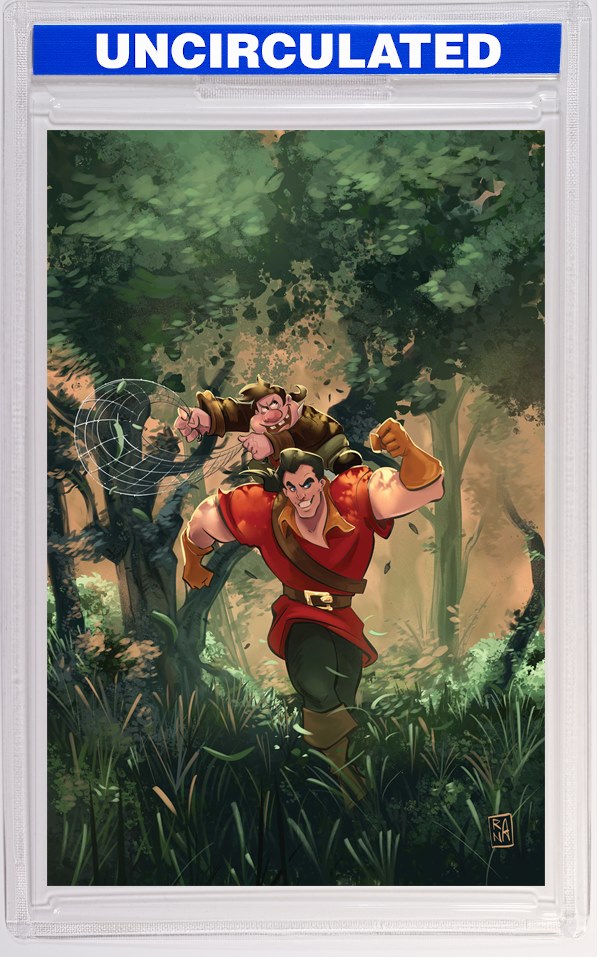 Disney Villains Gaston #5 CVR H INC Alessandro Ranaldi Virgin VAR