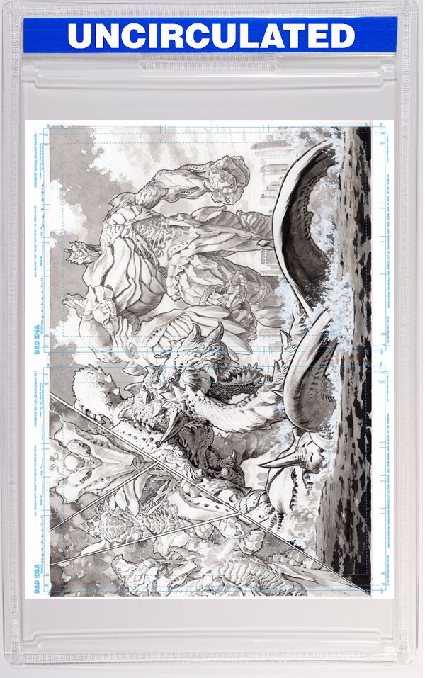 Olympus Saga Megalith #1 (Of 4) CVR D Lewis Larosa Original Art Edition 1 VAR