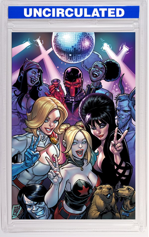 Harley Quinn X Elvira #5 CVR K INC Chad Hardin Virgin VAR