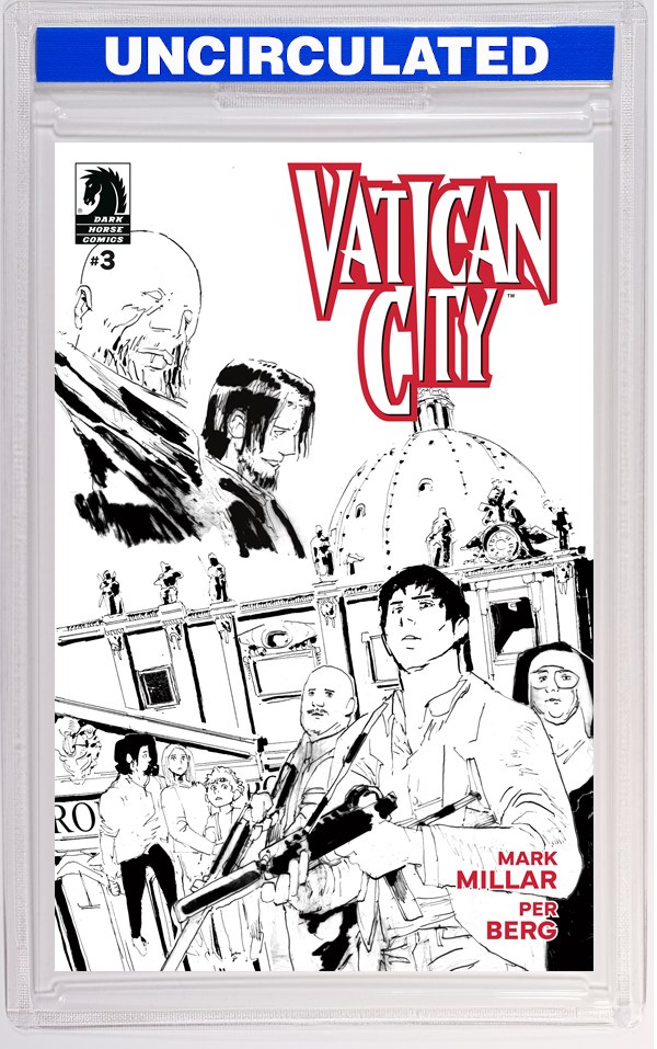 Vatican City #3 (CVR B) (B&W) (Per Berg)