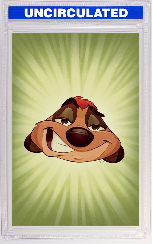 Lion King #5 CVR E INC Cartoon Head Virgin VAR