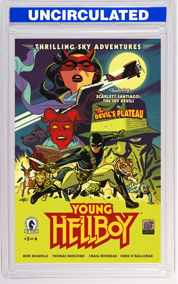 Young Hellboy: Thrilling Sky Adventures #3 (CVR B) (Michael Cho)