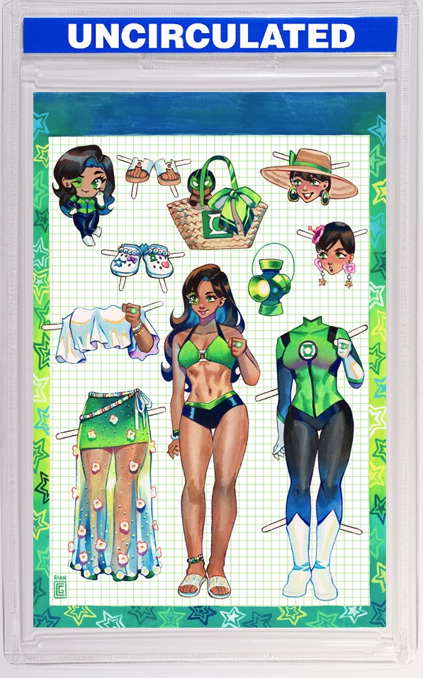 Green Lantern Corps #6 CVR C Rian Gonzales Card Stock VAR