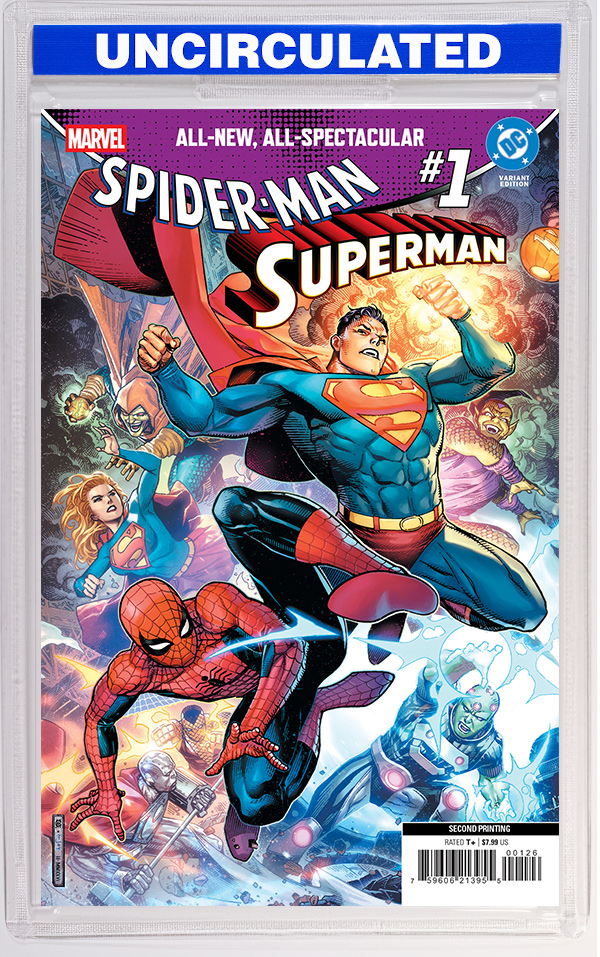 Marvel/DC: Spider-Man/Superman #1 Jim Cheung Variant (2nd Printing)