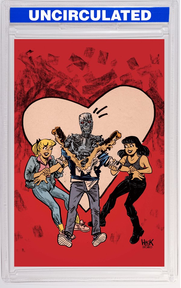 Archie Vs The Terminator #2 CVR F Robert Hack LTD Virgin VAR