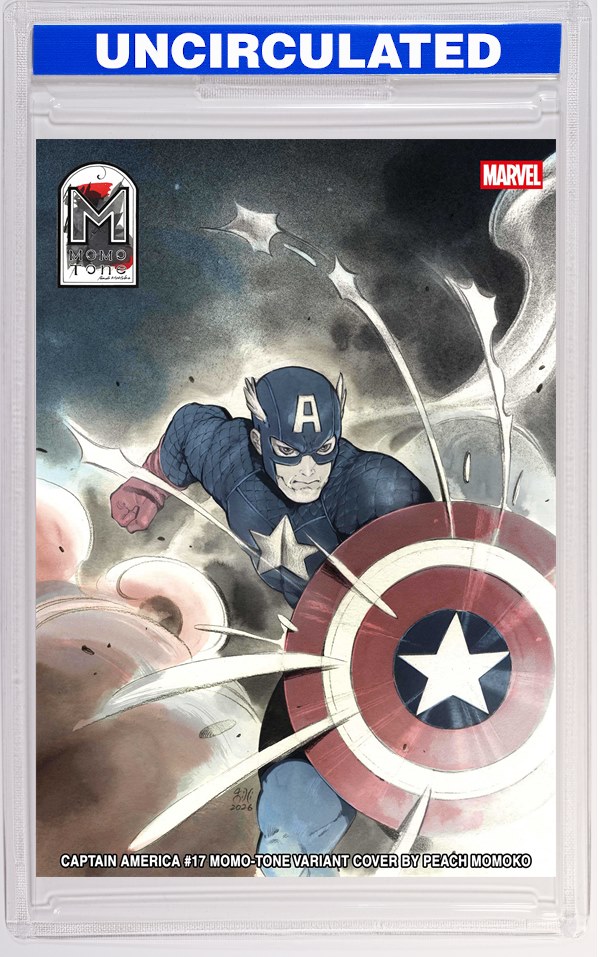 Captain America #17 Peach Momoko Momo-Tone Variant
