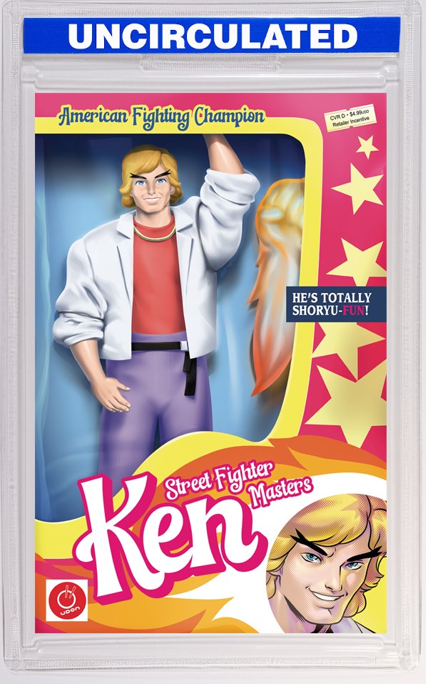 Street Fighter Masters Ken #1 (One Shot) CVR D INC Jeffrey Cruz VAR