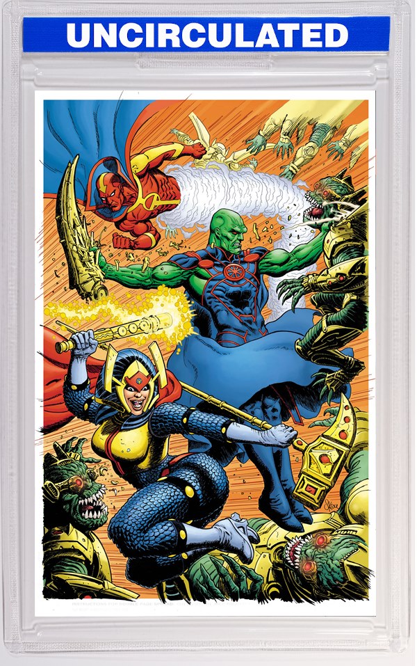 Justice League Unlimited #24 CVR E Steve Skroce Card Stock VAR