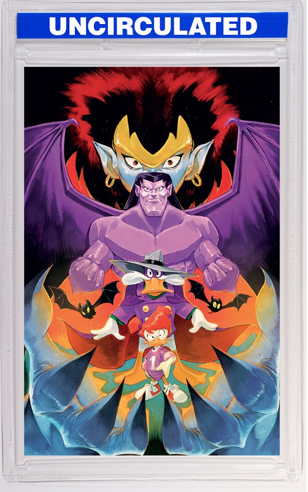 Gargoyles Darkwing Duck #1 CVR M INC Ivan Bigarella Virgin VAR