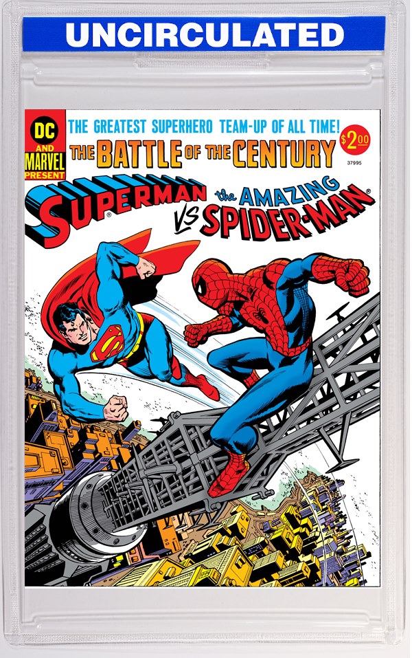 50th Anniversary Treasury Edition Superman Vs The Amazing Spider-Man #1 Facsimile Edition CVR A Carmine Infantino Ross Andru (11"x17")