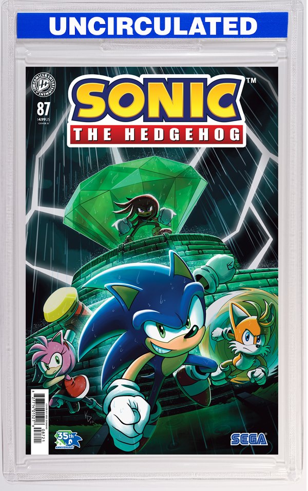 Sonic The Hedgehog #87 Variant B (Dobbins)