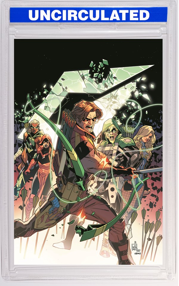 GREEN ARROW #350 CVR B SEAN IZAAKSE CARD STOCK VAR