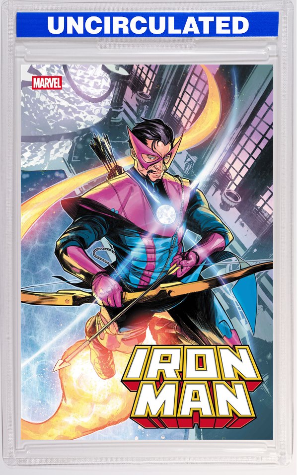 Iron Man #7 Alessandro Cappuccio Hellfire Costume Swap Variant