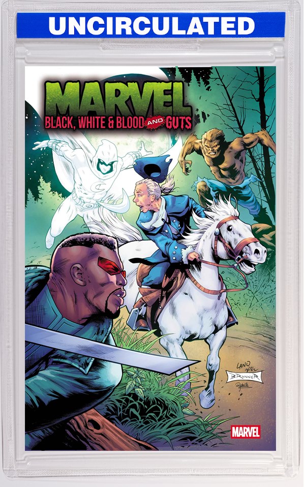 Marvel: Black, White & Blood And Guts #1 Greg Land 250th Homage Variant