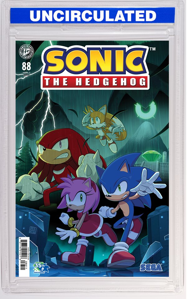 Sonic The Hedgehog #88 Cover A (Kim)