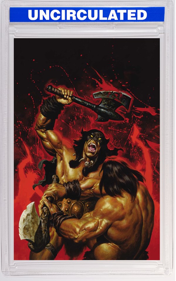 Fire And Ice Darkwolf #4 CVR G Joe Jusko LTD Virgin VAR