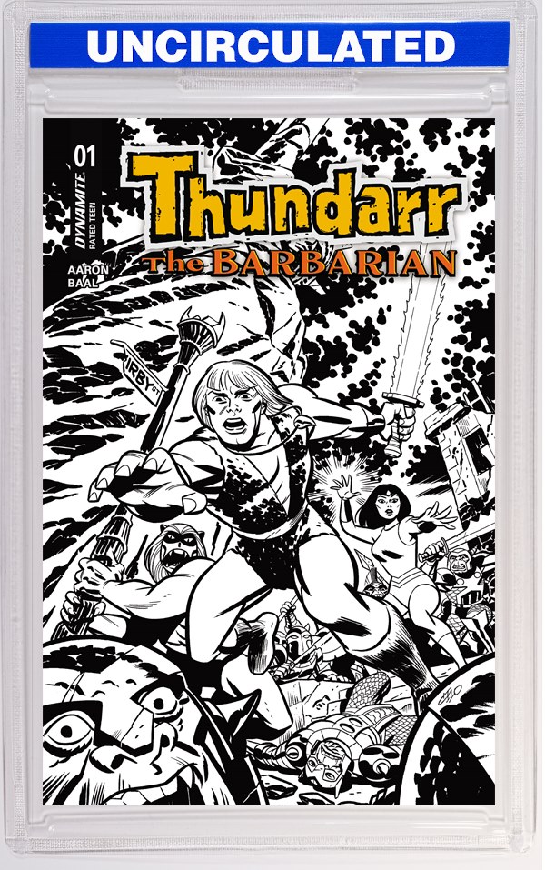 Thundarr The Barbarian #1 CVR N INC Michael Cho Line Art VAR
