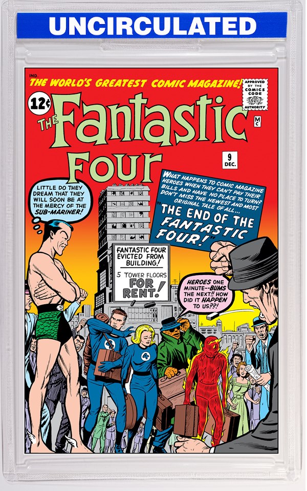 Fantastic Four #9 Facsimile Edition Foil Variant