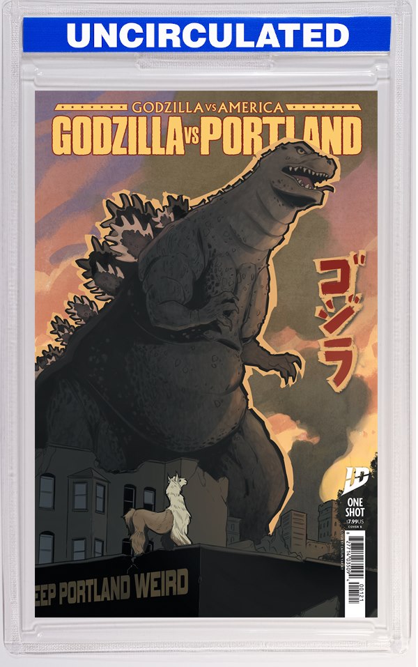 Godzilla Vs America: Portland Variant B (Yarsky)