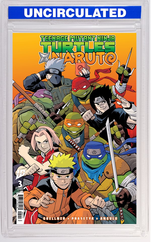 Teenage Mutant Ninja Turtles X Naruto #3 Variant D (Young)