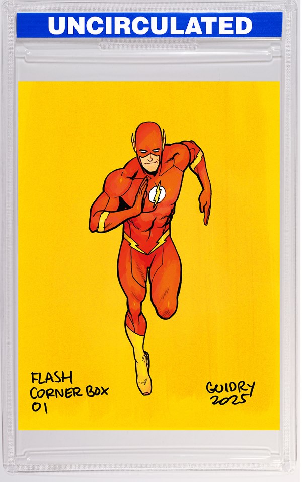 Flash #31 CVR E Gavin Guidry Corner Box Spot Foil VAR