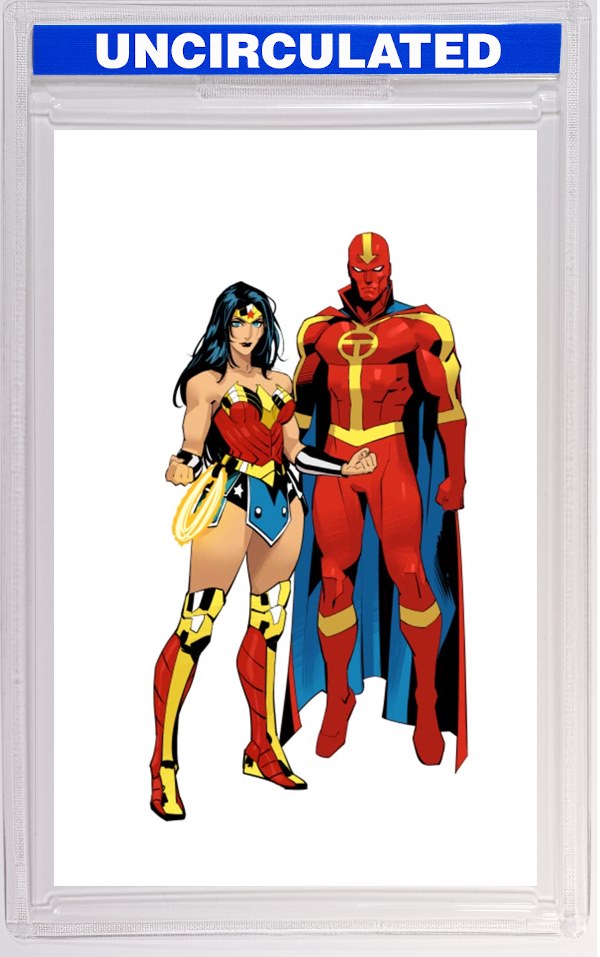 Justice League Unlimited #17 CVR H Dan Mora Corner Box Spot Foil VAR