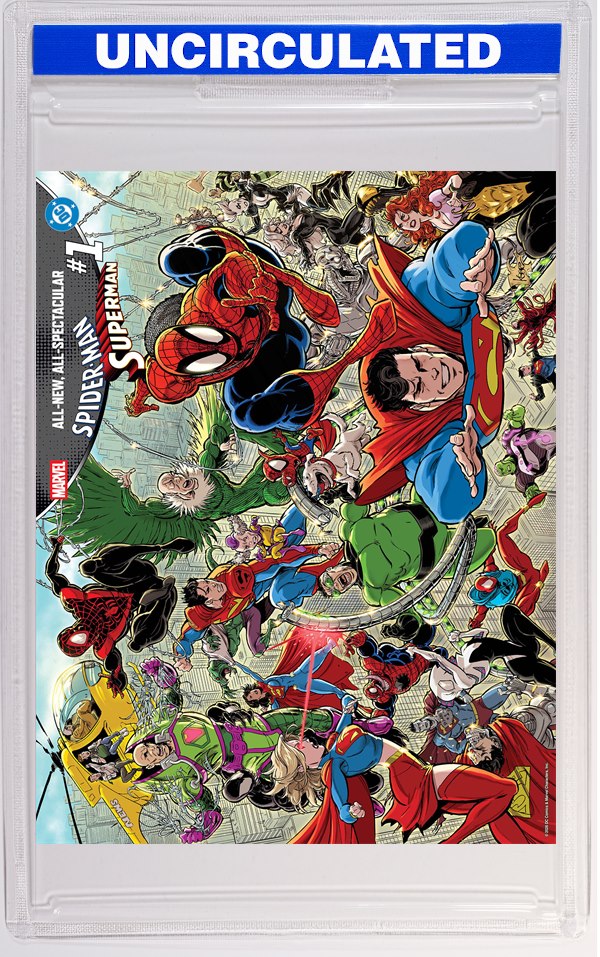 Marvel/DC: Spider-Man/Superman #1 Kaare Andrews Wraparound Variant