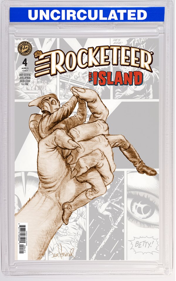 The Rocketeer: The Island #4 Variant B (Stevens)