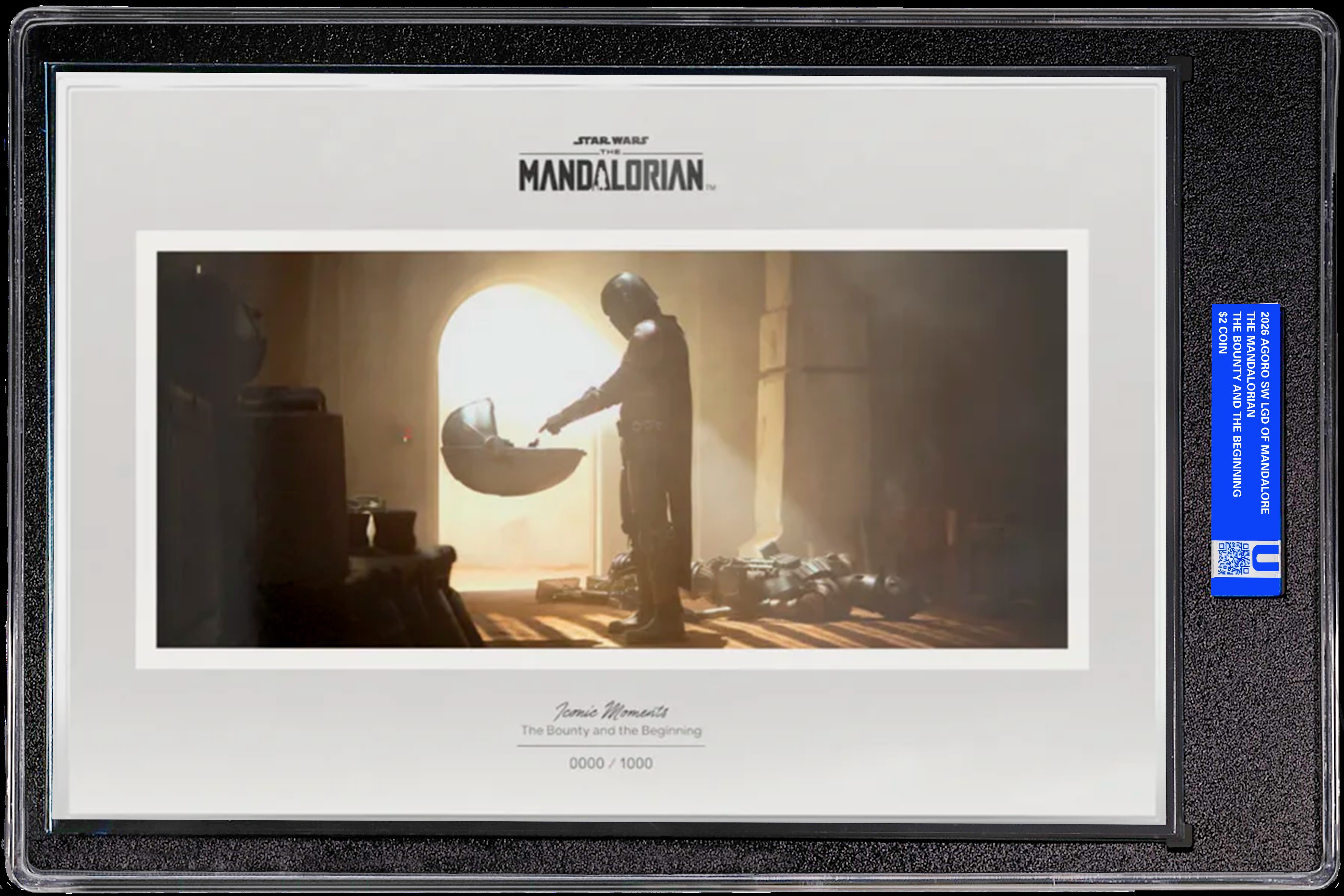 Star Wars - Legends Of Mandalore - The Bounty And The Beginning Foil 1 oz Silver Coin (Limited to 1000)