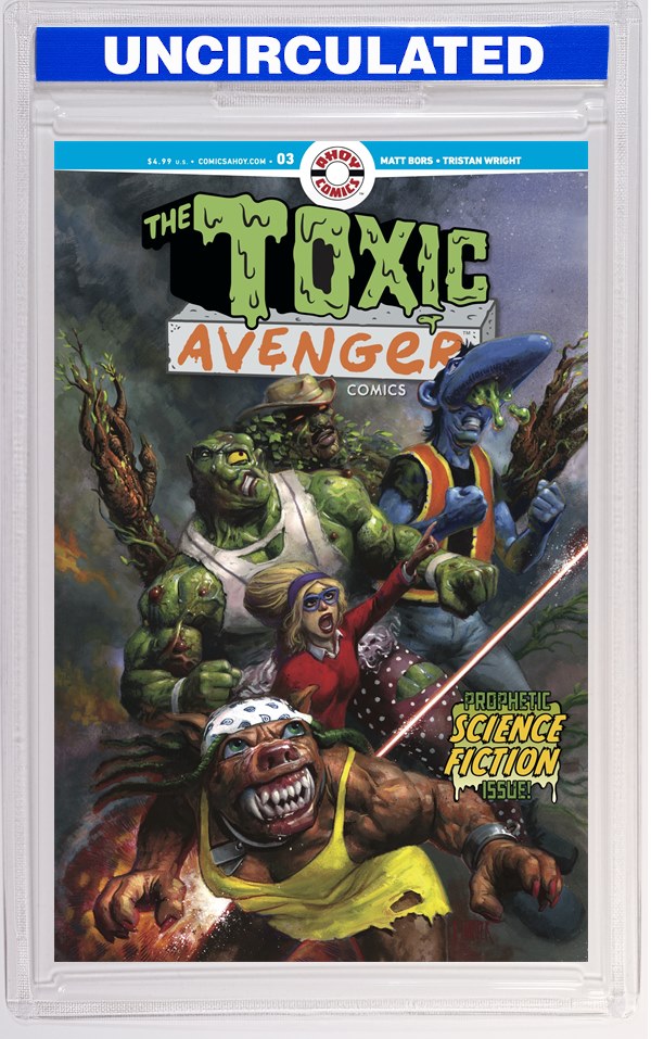 Toxic Avenger Comics #3 CVR A Fred Harper (MR)